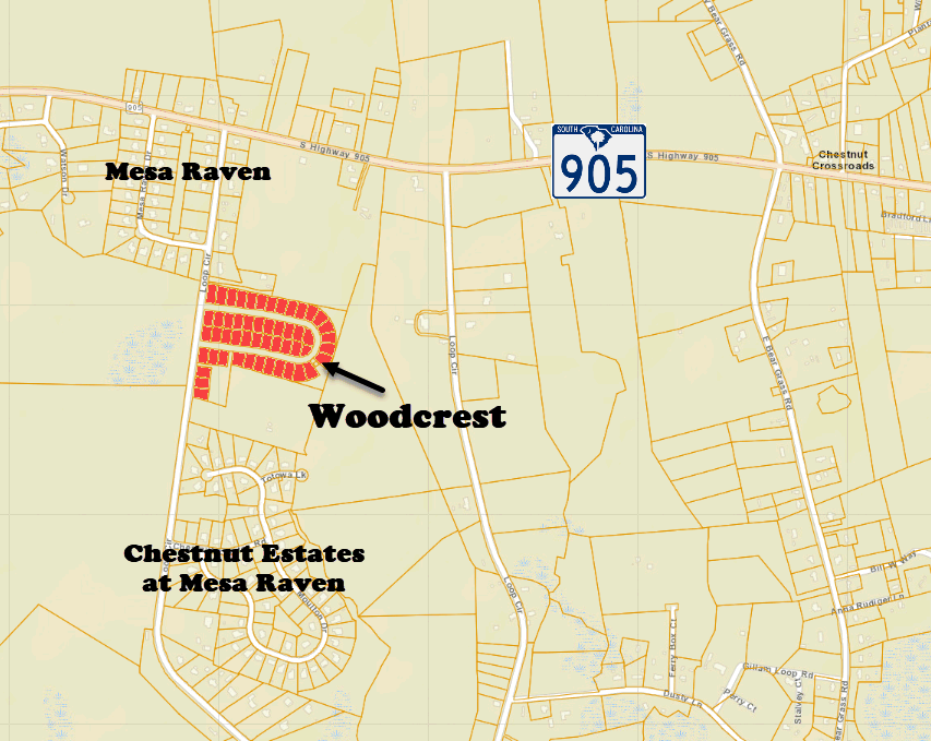 Woodcrest new home community in Longs by D. R. Horton